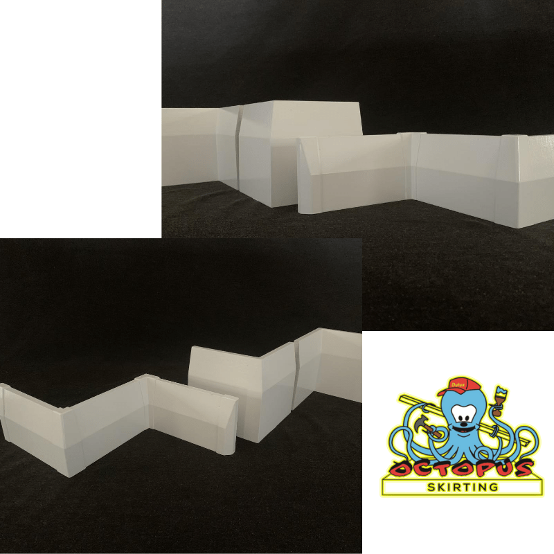 Half-Splayed Octopus Skirting Boards Corner Protections Perth